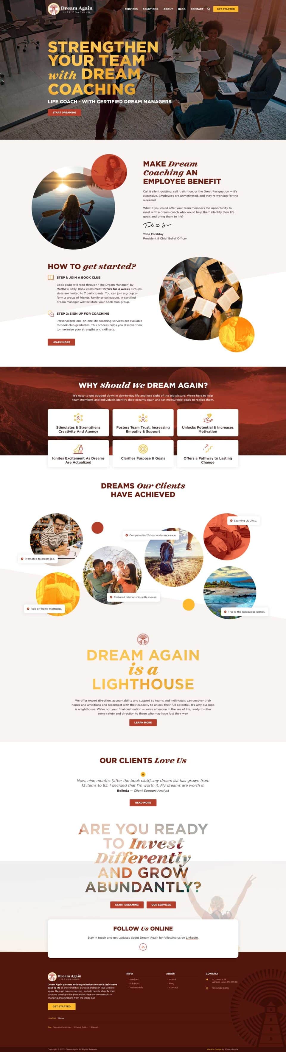 dream-again-website