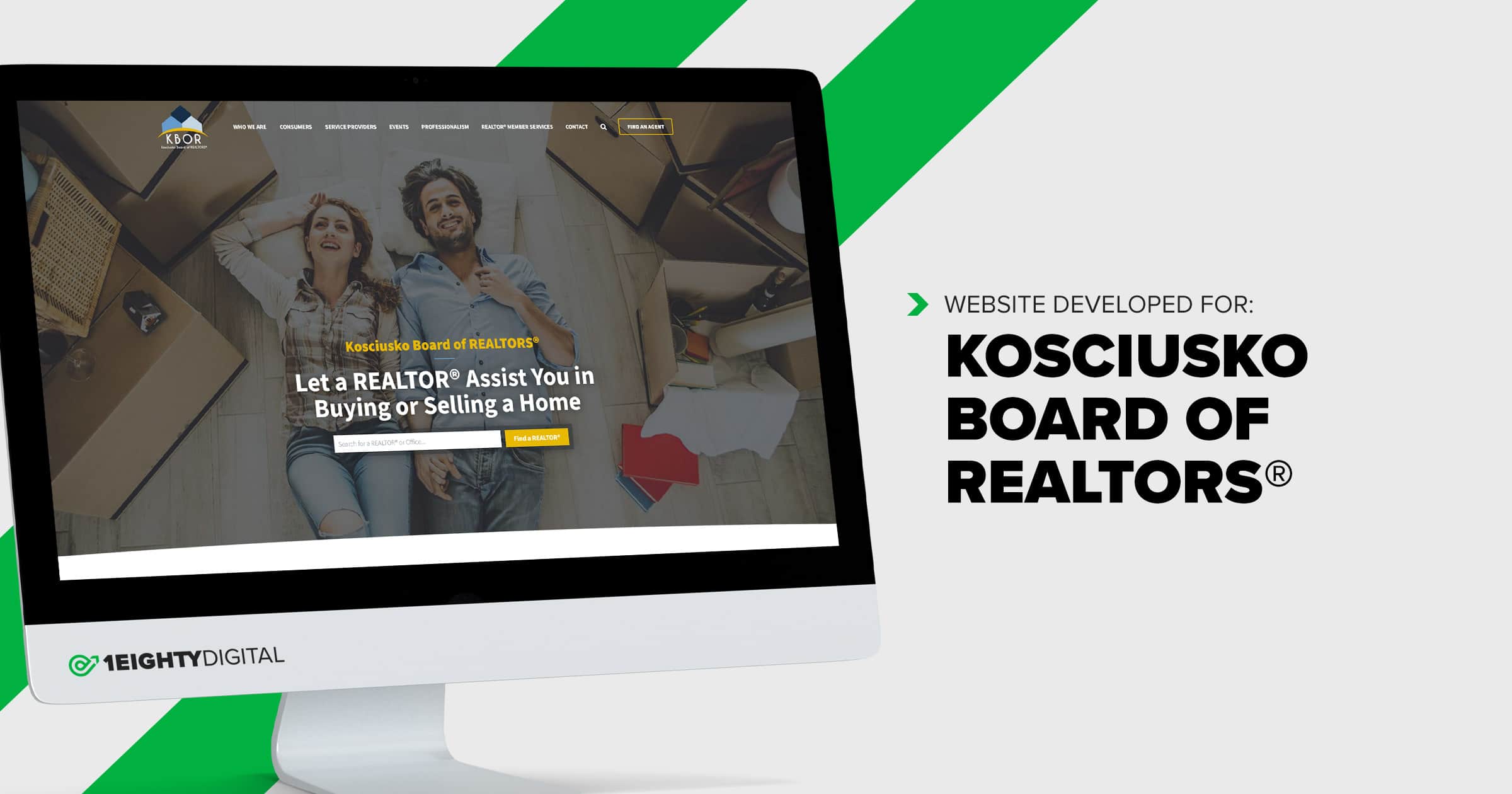 Kosciusko Board of REALTORS® (KBOR) 1Eighty Digital